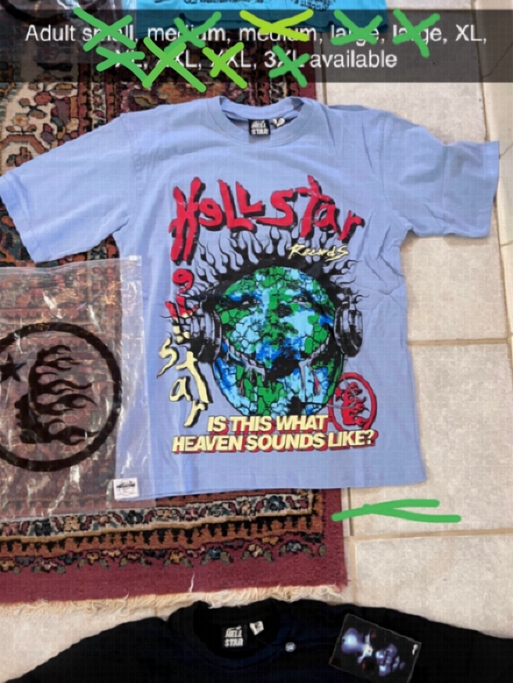 Men’s hellstar shirts size XL